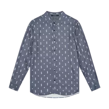 Рубашка Ksubi Dollagram Downtown Long-Sleeve 'Black', черный