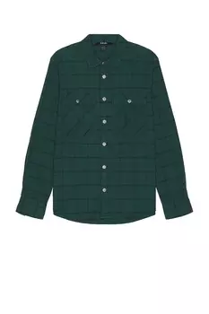 Рубашка Ksubi Paradox, цвет Khaki Fade