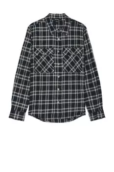 Рубашка Ksubi Paradox, цвет Navy Fade