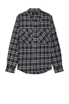 Рубашка Ksubi Paradox, цвет Navy Fade