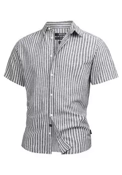 Рубашка Kurzarm Inbravida INDICODE JEANS, темно-синяя