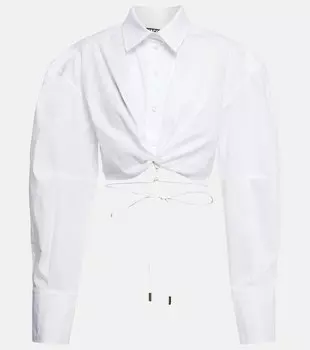 Рубашка La Chemise Plidao JACQUEMUS, белый