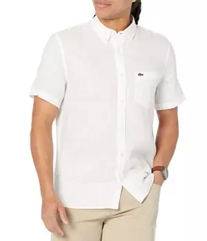 Рубашка Lacoste Short, белый