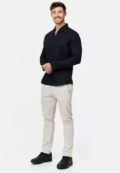 Рубашка Langarm Brayden INDICODE JEANS, черная
