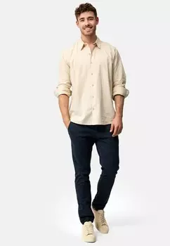 Рубашка LANGARM INSVILLE INDICODE JEANS, бежевый