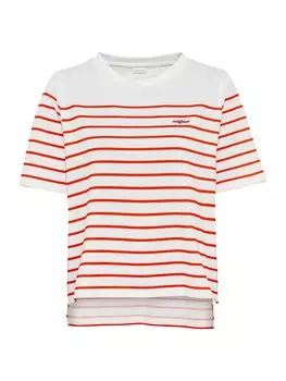 Рубашка LASCANA, цвет Red/White