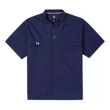 Рубашка layering shirt 'blue' Converse, синий