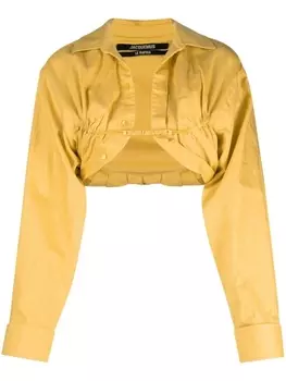 Рубашка Le Papier Jacquemus, желтый