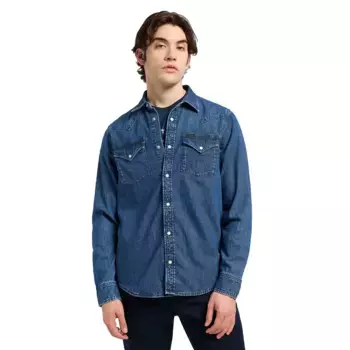 Рубашка Lee Western Regular Fit, синий