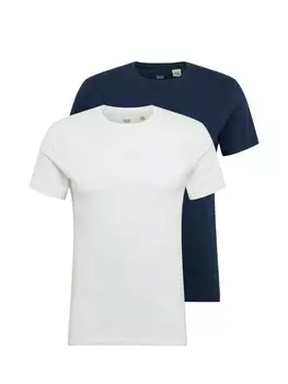 Рубашка LEVI'S , цвет marine blue/White