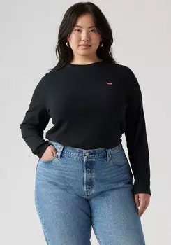 Рубашка Levi's Plus ESSENTIAL, черный