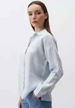Рубашка Long Sleeve Basic Jimmy Key, небесно-голубая