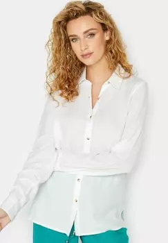 Рубашка Long Tall Sally прямой формы, белый