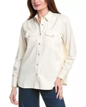 Рубашка Madewell Perfect Western, белый