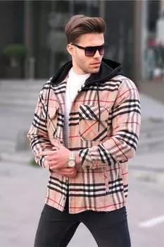 Рубашка Madmext, кэмел
