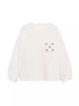 Рубашка MANGO KIDS POPY, белый