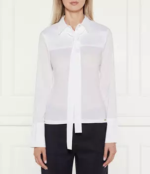 Рубашка Marc Cain Slim Fit, белый
