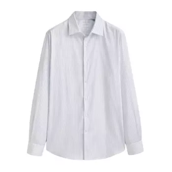 Рубашка Massimo Dutti Easy Iron Pinstripe, белый