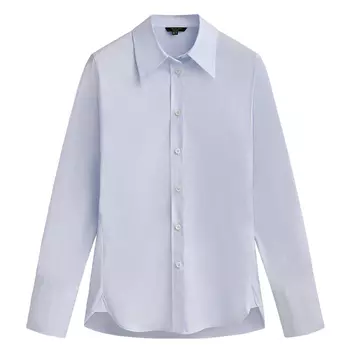 Рубашка Massimo Dutti Stretch Poplin, голубой