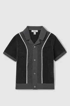Рубашка Meastro hybrid Reiss, синий