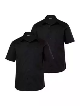 Рубашка Men Plus Hemd, черный