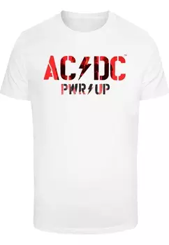 Рубашка Merchcode ACDC - PWRUP, белый