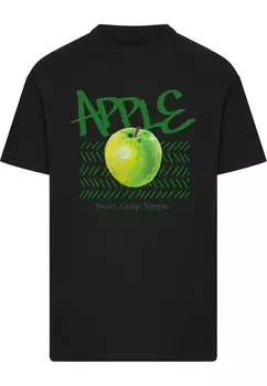 Рубашка Merchcode Apple Sweet, черный