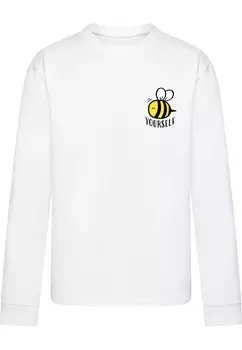 Рубашка Merchcode Bee Yourself, белый