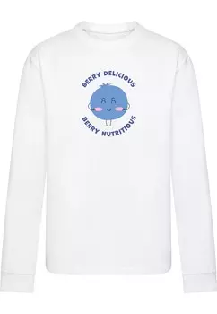 Рубашка Merchcode Berry Delicious, белый