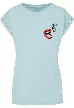 Рубашка Merchcode Bla Bla Bla, опал