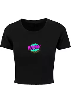 Рубашка Merchcode Boom Comic, черный