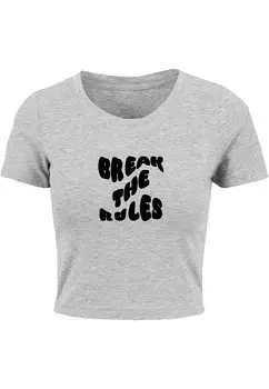 Рубашка Merchcode Break The Rules, серый