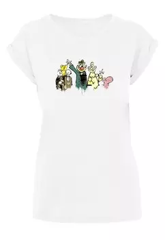 Рубашка Merchcode Cartoon Royals, белый