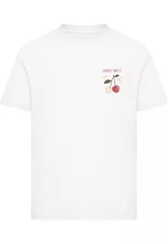 Рубашка Merchcode Cherry Sweet, белый