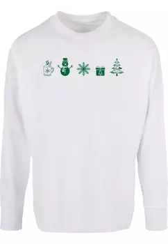 Рубашка Merchcode Christmas, белый