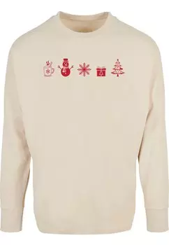 Рубашка Merchcode Christmas, песочный