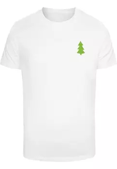 Рубашка Merchcode Christmas Vibes, белый
