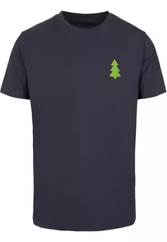 Рубашка Merchcode Christmas Vibes, темно-синий