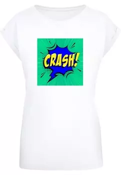 Рубашка Merchcode Crash Comic, белый