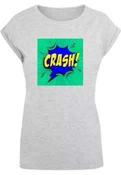 Рубашка Merchcode Crash Comic, серый
