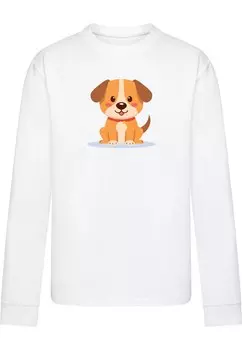 Рубашка Merchcode Cute Dog, белый