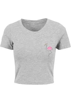 Рубашка Merchcode Flamingo, серый