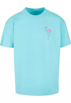 Рубашка Merchcode Flamingo, синий