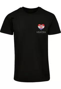 Рубашка Merchcode Football - Croatia, черный