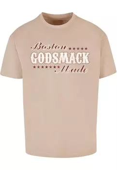 Рубашка Merchcode Godsmack - Boston, бежевый