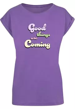 Рубашка Merchcode Good Things, темно фиолетовый