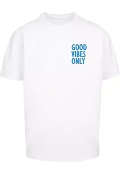 Рубашка Merchcode Good Vibes Only, белый