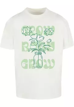 Рубашка Merchcode Grow, Baby, Grow, белый