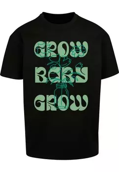Рубашка Merchcode Grow, Baby, Grow, черный