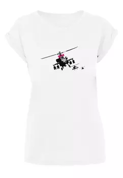 Рубашка Merchcode Helicopters, белый
